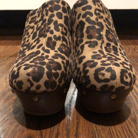Report Leopard Design Chunky Heels Sandals 👡 Shoe - Picture 9 of 15